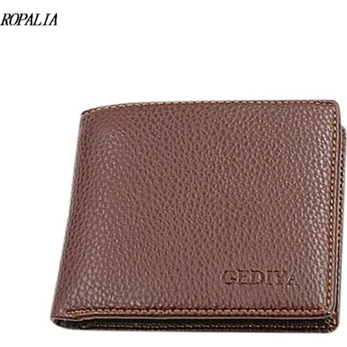 New 2019 Men Short Wallets Card Holder Multifunctional Purse Money Bag Business Credit Card Holder Wallets