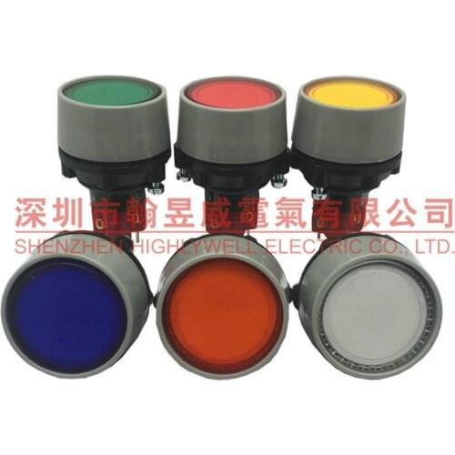 Original new 100% import D16LMU1-1AB waterproof button switch 22MM mounting hole 1 open 1 closed plastic ring