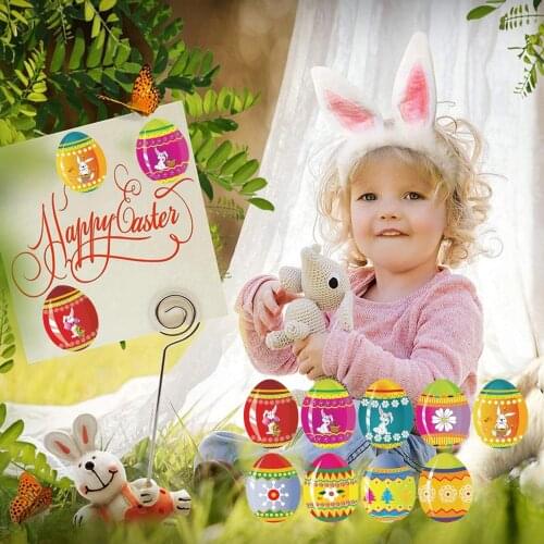 Easter Pack Sticker Bunny Easter Holiday Gift Wrapping Sticker 1 Roll 500 Posts Easter Sticker Gift Bag Tags Gift Post Decor