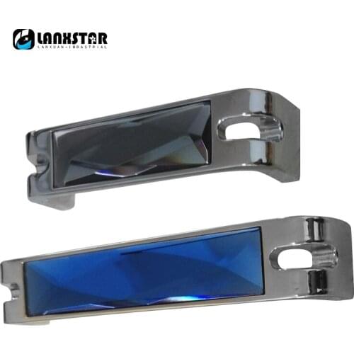 Luxury Design 1.25" 3.75" 5" 6.3" Crystals Handle Dresser Drawer Pulls Knob Chrome Crystal Cupboard Cabinet Handles Pull Knobs