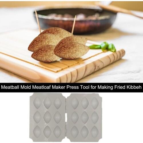 18 Holes Manual DIY Meatball Maker Rolls Meatloaf Mold Minced Meat Processor Cake Desserts Home Kitchen Tools
