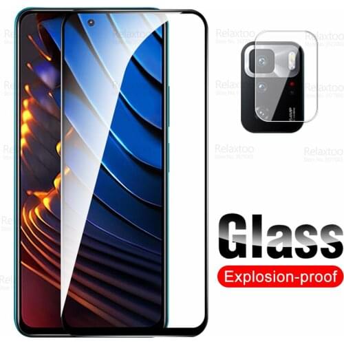 For Xiaomi Poco X3 GT 5G Camera Protective Glass Pocophone X3GT PocoX3 X 3 GT Tempered Glass Screen Protector Cover Phone Film