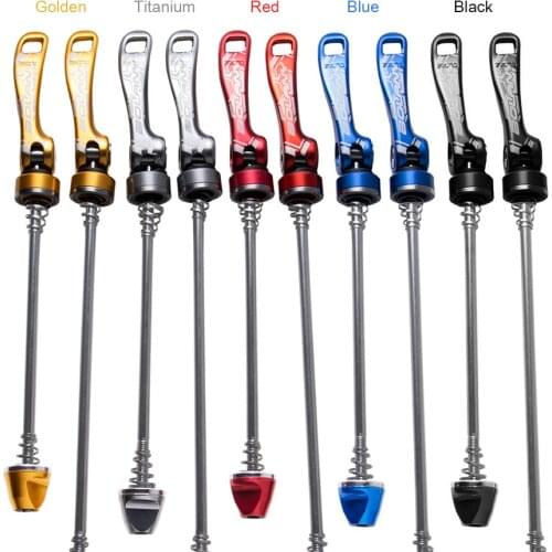 1 Pair Mountain Bike Aluminum Quick Release Skewer Lever Bicycle Wheel Hub Parts Multi-color High Quality Bicycle Accessories