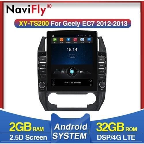 2+32G DSP 4G LTE 9.7” Android Car Radio Audio for Geely Emgrand EC7 2012 2013 Multimedia Player GPS Navigation Support WIFI BT