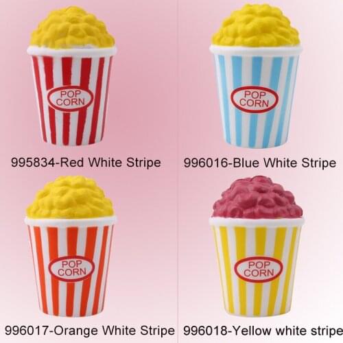 Popcorn Cup Slow Rising Antistress Fun Phone Charm Gift Strap Toy Novelty Baby Toys Relieve Stress Gift Squeeze