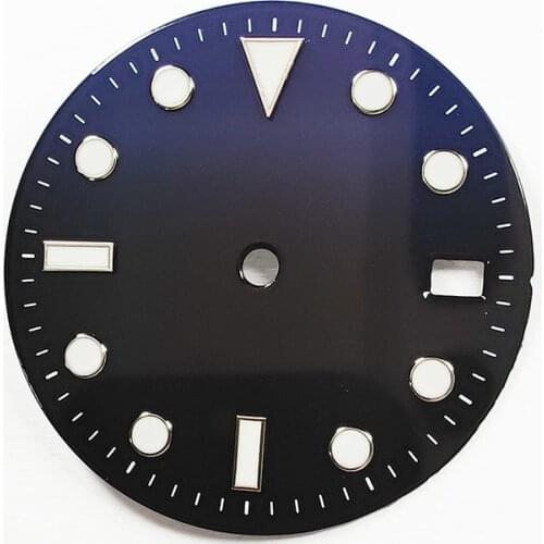 Watch Parts 29mm Sterile Dial Luminous Watch Dial Luminous Suitable For NH35A NH36 movement 02