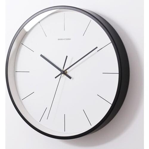 Cute Children Glass Wall Clock Art Craft Silent Wall Watch Circular Home Decor Hartsi Modern Clocks Decorative Tools 50A0896