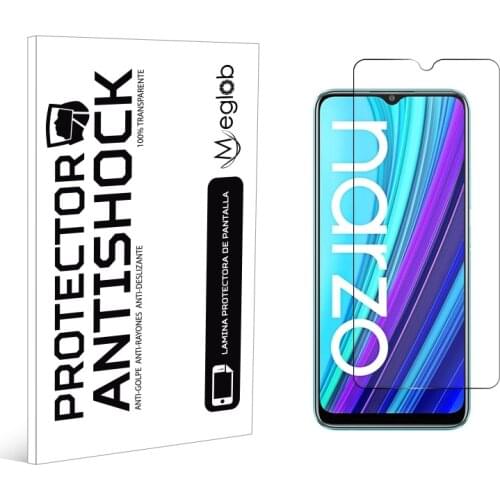 Screen Anti-shock protector Anti-scratch Anti-Shatter compatible with Realme Narzo 30A