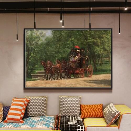 Oil Paintings HD Print on Canvas Wall art Picture for Living room Hotel Decoration Classical Figures Oil Painting