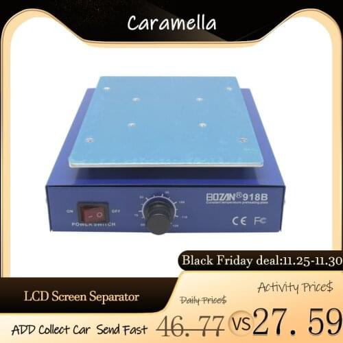 EU 220V LCD Screen Separator Heating Platform Plate Glass Removal Phone Repair Machine Auto Heat Smooth Plate