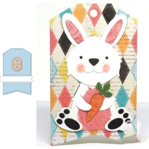 Metal Cutting Dies Stitched Tag Stencils for DIY Scrapbooking Album Stamp Card Embossing New 2019 Die Cut