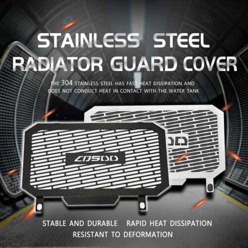 Motorcycle Radiator Guard Grille Oil Cooler Cover For CB500X CB500 X 2013-2019 2014 2015 2016 2017 2018