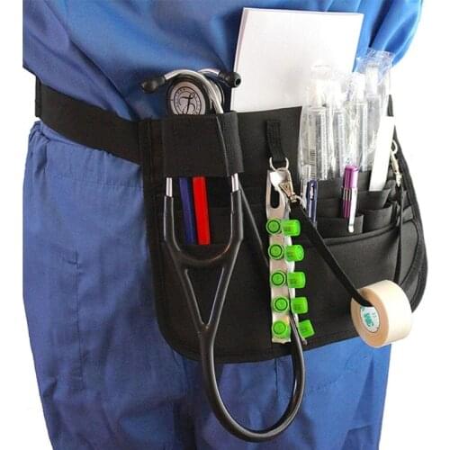 Medica Organizer Belt - Nurse Fanny Pack with Stethoscope Holder and Tape Holder - Premium Utility Nurse Belt, EMT, CNA