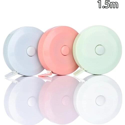 150cm Tape Measure Round Automatic Shrink Portable Soft Ruler Clothing Measuring Tool Meter Ruler Tailor Accessories