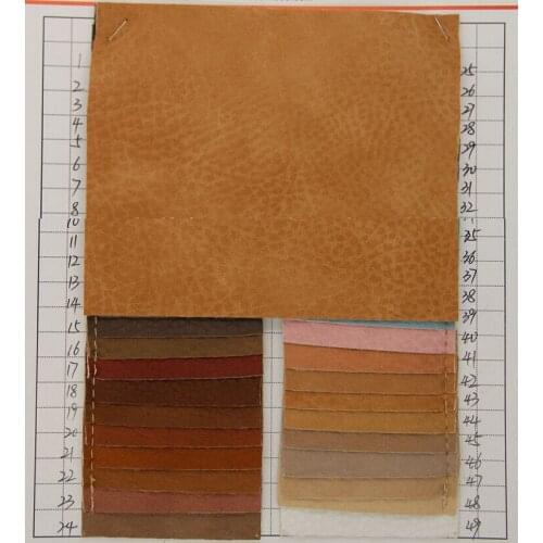 Semi PU big Litchi embossed faux black leather fabric fake leather belt material luxury faux leather fabric wholesale