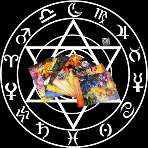 50x50CM Non-woven Board Games Card Magicians Daily Pad Tarot Tablecloth Rune Divination Altar Tarot Patch Table Cover Cloth