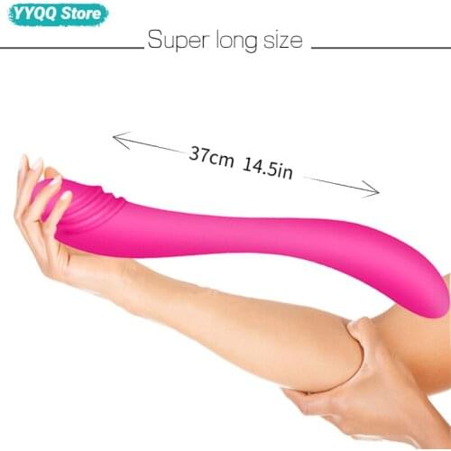 Female Vibrator AV Stick Clitoral Stimulator G-spot Massager Large Size Dildo Anal Vibrating Masturbation Device Women Sex Toys