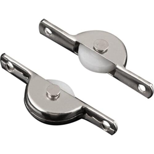 10pcs Door Window Cupboard Drawer Bin Single Nylon Sliding Roller Pulley Wheel