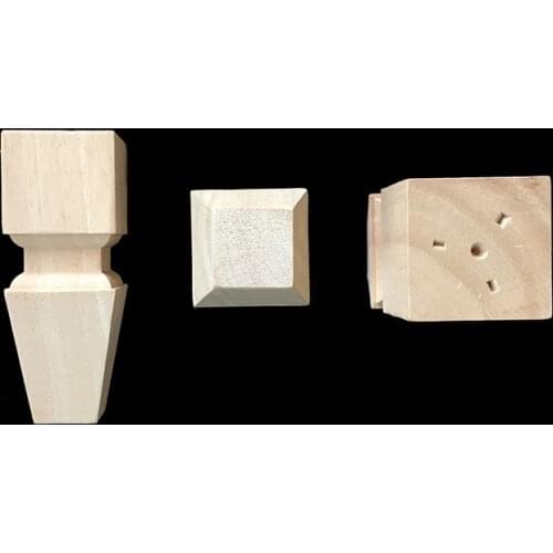 4pcs Woodcarving Furniture Legs solid wood Table Cabinets feet Sofa Bed TV Cabinet legs carving furniture Rubber wood fittings