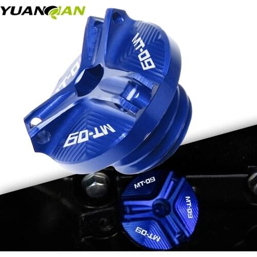 Motorcycle Accessories M20*2.5 Engine Oil Drain Plug Sump Nut Cup Plug Cover For YAMAHA MT09 MT-09 MT 09 FZ09 FZ-09 2013-2021 20