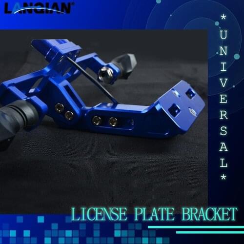 For KYMCO AK550 AK 550 AK-550 2018 Motorcycle License Plate Bracket Licence Plate Holder Frame Number Plate