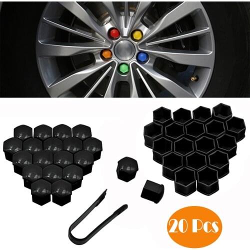 20x 19mm Car Tools Wheel Nut Cover Center Caps for Alloy Wheel Bolt Caps Automobiles Parts Accessories For Opel Astra H J Corsa