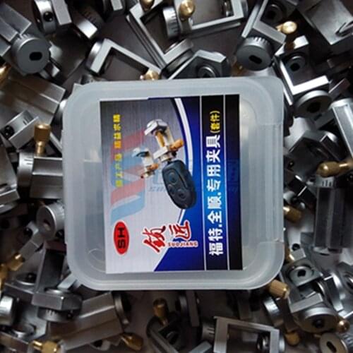 Car Key Clamp Set Replacement for Ford Jaguar/Mondeo/Transit Auto Locksmith Tools Fixture Part Tool for Key Copy Machine