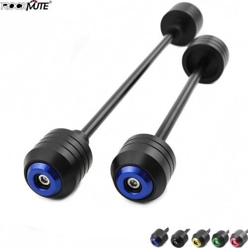 Front Rear Wheel Protector For KAWASAKI ZX-10 2006-2007 Motorcycle POM Circle Decoration Axle Fork Crash Sliders