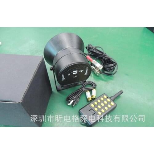 Manufacturer direct selling 50 Watt bilingual mixed sound sounder bird caller mp3 can play two different sounds at the same time