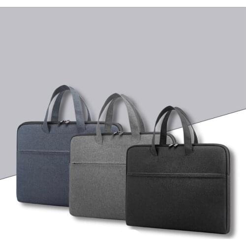 14 inch High Quality Luxury Handbags Men HandBags Design Student Hand Bag for Women Bag Fashion Male Office