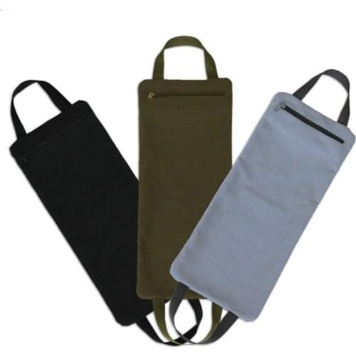 Foldable Filled Yoga Sandbag with Two Handle for Yoga Weights and Resistance Training Fashion Canvas Weighted Sandbags