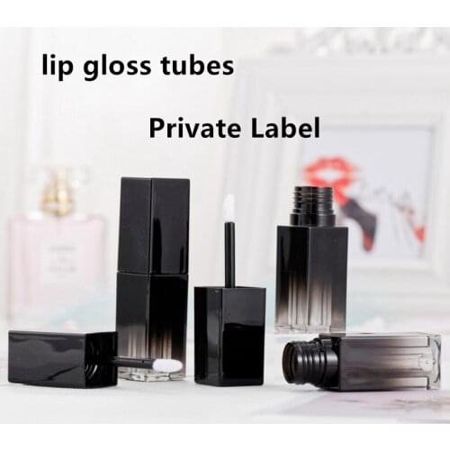 100 pcs 5ML Refillable Lip Gloss Tubes Plastic Empty Make up DIY Lip Gloss Containers Wholesale Make up Tools Private Label