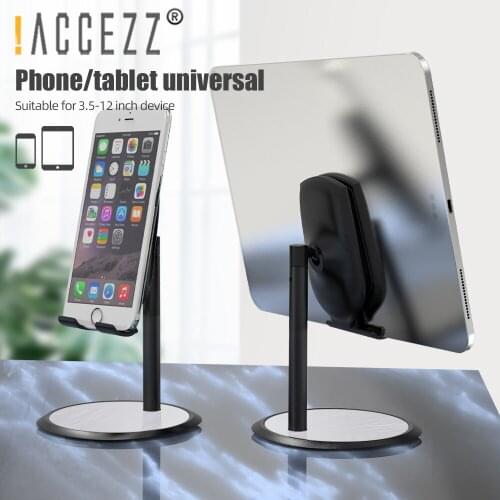 !ACCEZZ Phone Holder Stand Adjustable For iPhone 11 XS Pro Max 8 Xiaomi mi 9 Tablet Universal Foldable Phone Stand Support Mount