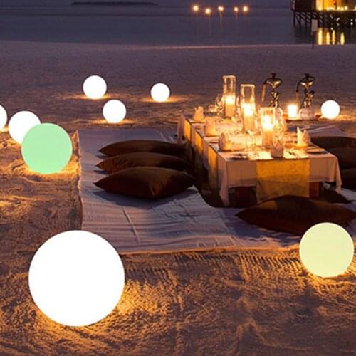 Waterproof Led Garden Ball Light Landscape Lighting Deco Jardin Exterieur Outdoor Party Wedding Bar Piscina Floating Lawn Lamps