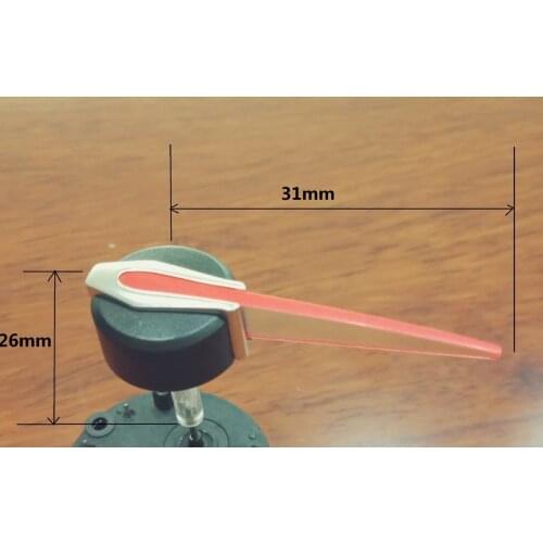 1pc 31mm Car instrument meter pointer red plastic cluster hole 1mm