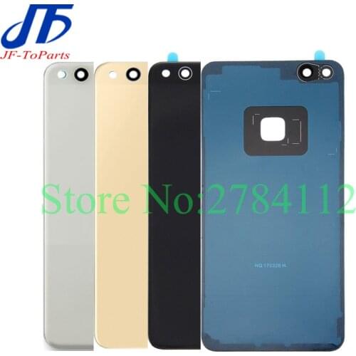 10Pcs Back Glass Replacement For Huawei P10 Lite / For Nova Lite Battery Cover Rear Housing Door Case