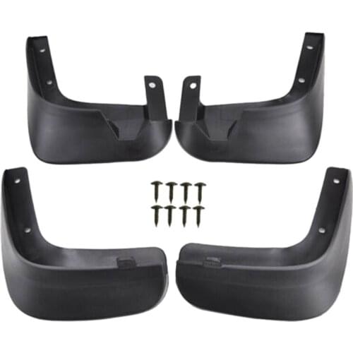 4Pcs Car Mud-Flaps Front Rear Fender Auto Mudflaps Mudguards Splash Guard for Chevrolet Aveo T250 2007 2008 2009 2010 2011