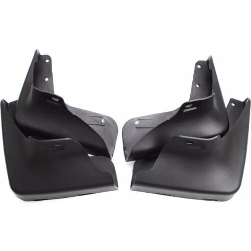 4Pcs/Set Front Rear Black Mud Guards Splash Flaps Fender Prevent Dirt Mudguards Fit For 2013-2015 Chrysler 300C