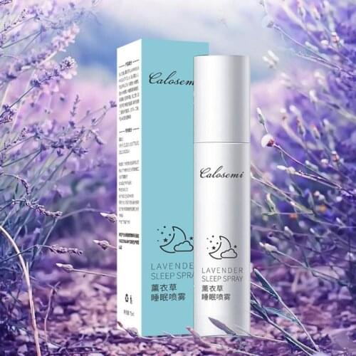 75 Ml Lavender Pillow Sleep Spray Insomnia Essential Oil Soothe Sleep Deep Sleep Enjoyable Sleep Calm Body &Mind Stress Relief