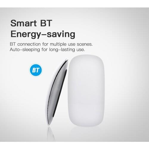 Bluetooth Wireless Magic Mouse Slim Arc Touch Mouse Ergonomic Optical USB Computer Ultra-thin BT 3.0 Mice For Apple Mac PC