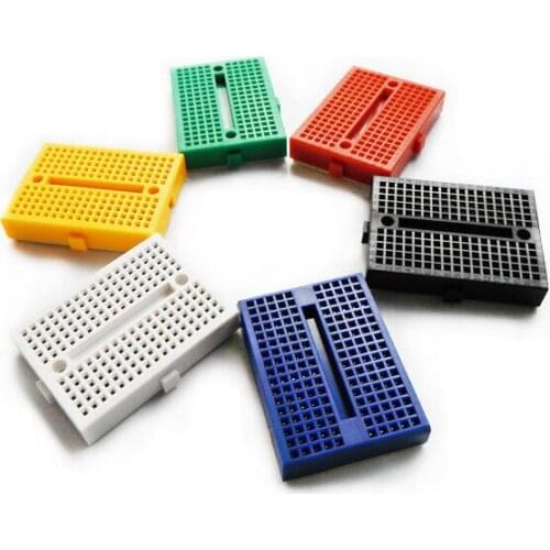 SYB-170 Mini Solderless Prototype Breadboard 170 Tie-points