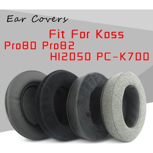 Earpads For Takstar Pro80 Pro82 HI2050 PC-K700 Pro 80 82 Headphone Velour Replacement