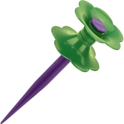 Hose Lawn Irrigation Terrace Spike Bracket High Quality Irritation Tools Durable Gardening Protection Simply Stake Wheel Guide