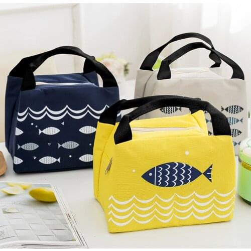 2020 Fruit Picnic Dinner Storage Cooler Bag Fish Food Insulation Lunch Handbag Cold Portable Heavy Ice Pouch