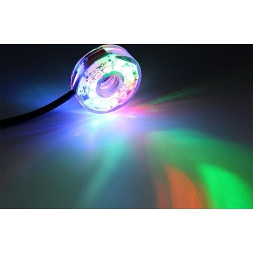 RGB Led Fish Tank Light Aquarium Light Fishing light Waterproof Underwater Light LED Ocean Light Fountain Decor Diving Light