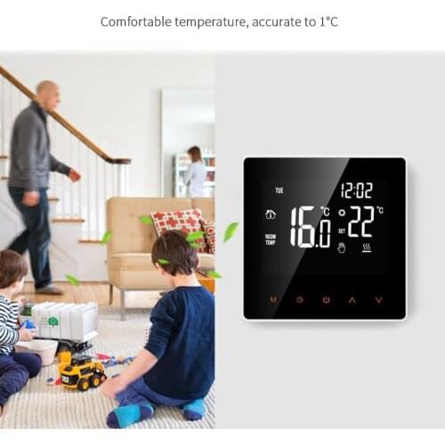 Dropship 3A/16A Thermostat Temperature Controller For Water/Electric Floor Heating Water/Gas Boiler Works With Alexa Google