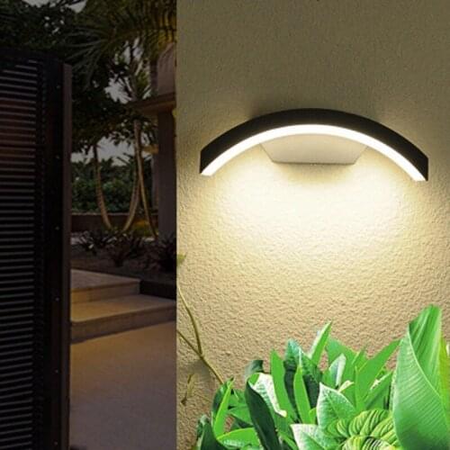 Outdoor wall light led waterproof outdoor wall lamps modern creative garden villa courtyard corridor balcony light
