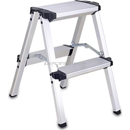 Thickened household ladder aluminum alloy ladder herringbone ladder folding ladder household double-sided stairs