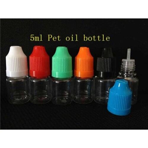 3ml PET Empty Plastic Dropper Bottle professional eGo e cig cigs Electronic Cigarettes