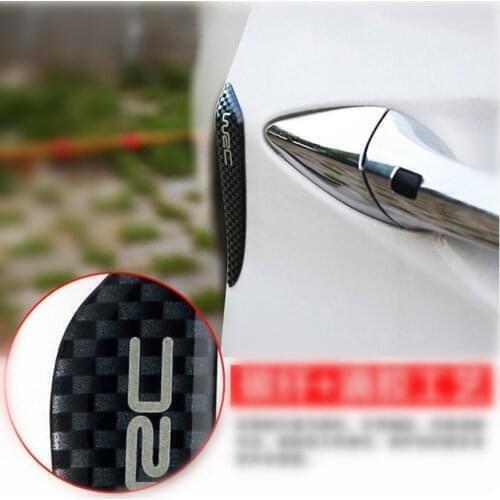 4Pcs Car Door Edge protect Stickers for Opel Astra H G J Insignia Mokka Toyota Avensis Rav4 Ford Focus 2 3 Fiesta Mondeo